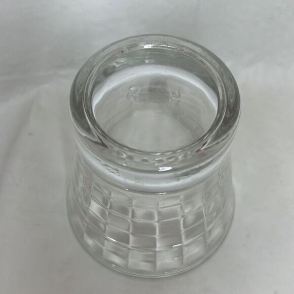 Crown Royal Whiskey 10 Oz Rocks Glass 3 1/2 In Round 3 1/2 In Tall Bar Cocktail - Picture 4 of 7